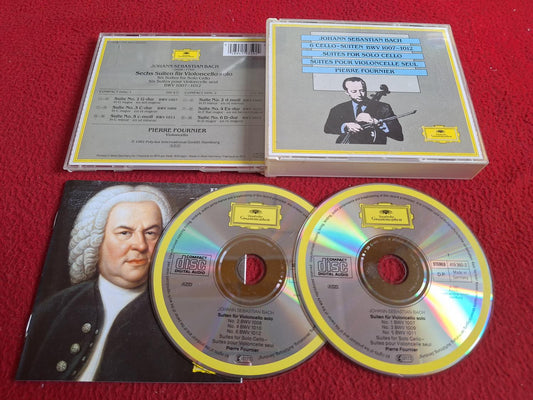 JOHANN SEBASTIAN BACH 6 CELLO-SUITEN BWV 1007 - 1012 CD BOX