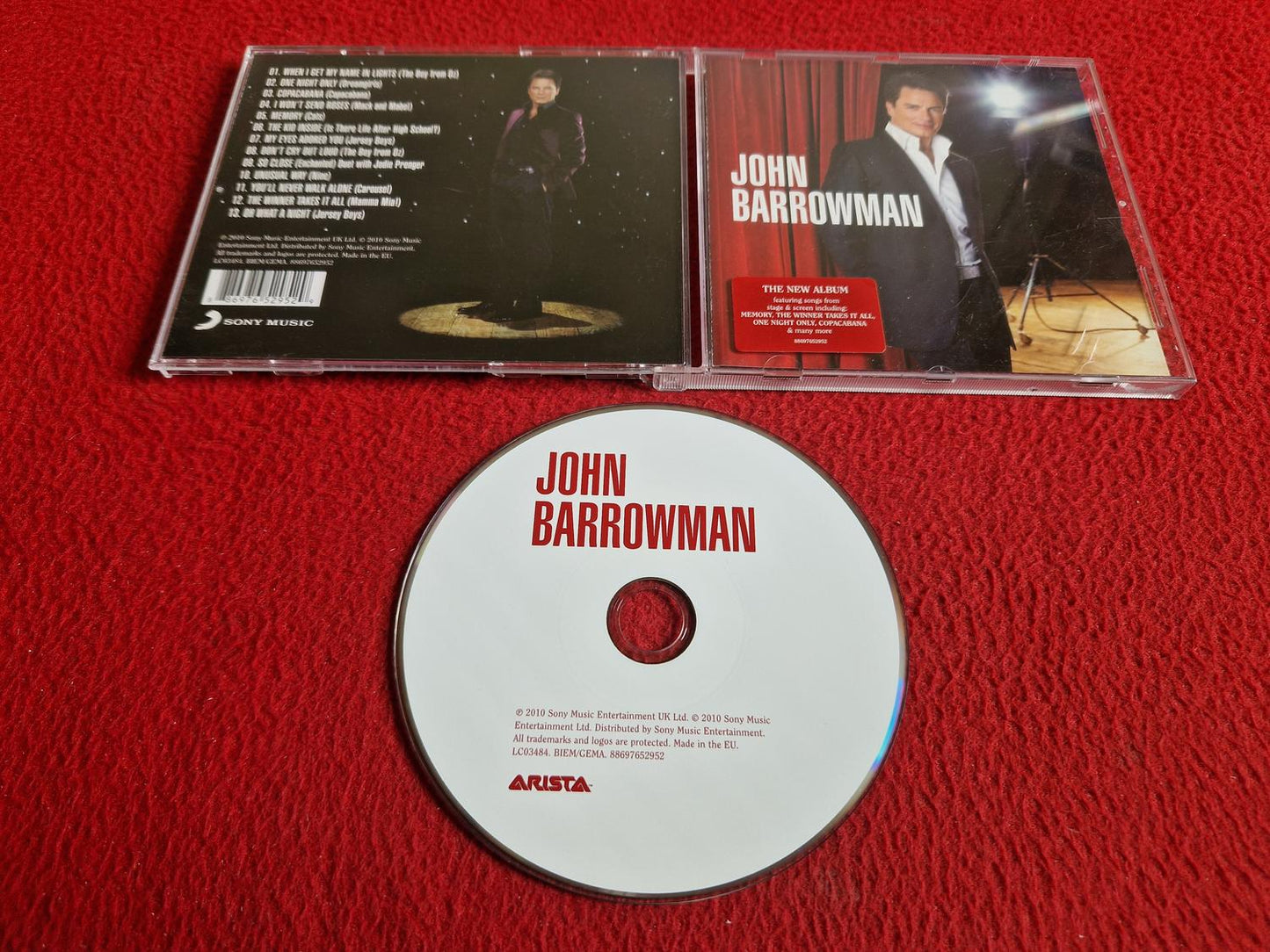 JOHN BARROWMAN - JOHN BARROWMAN CD