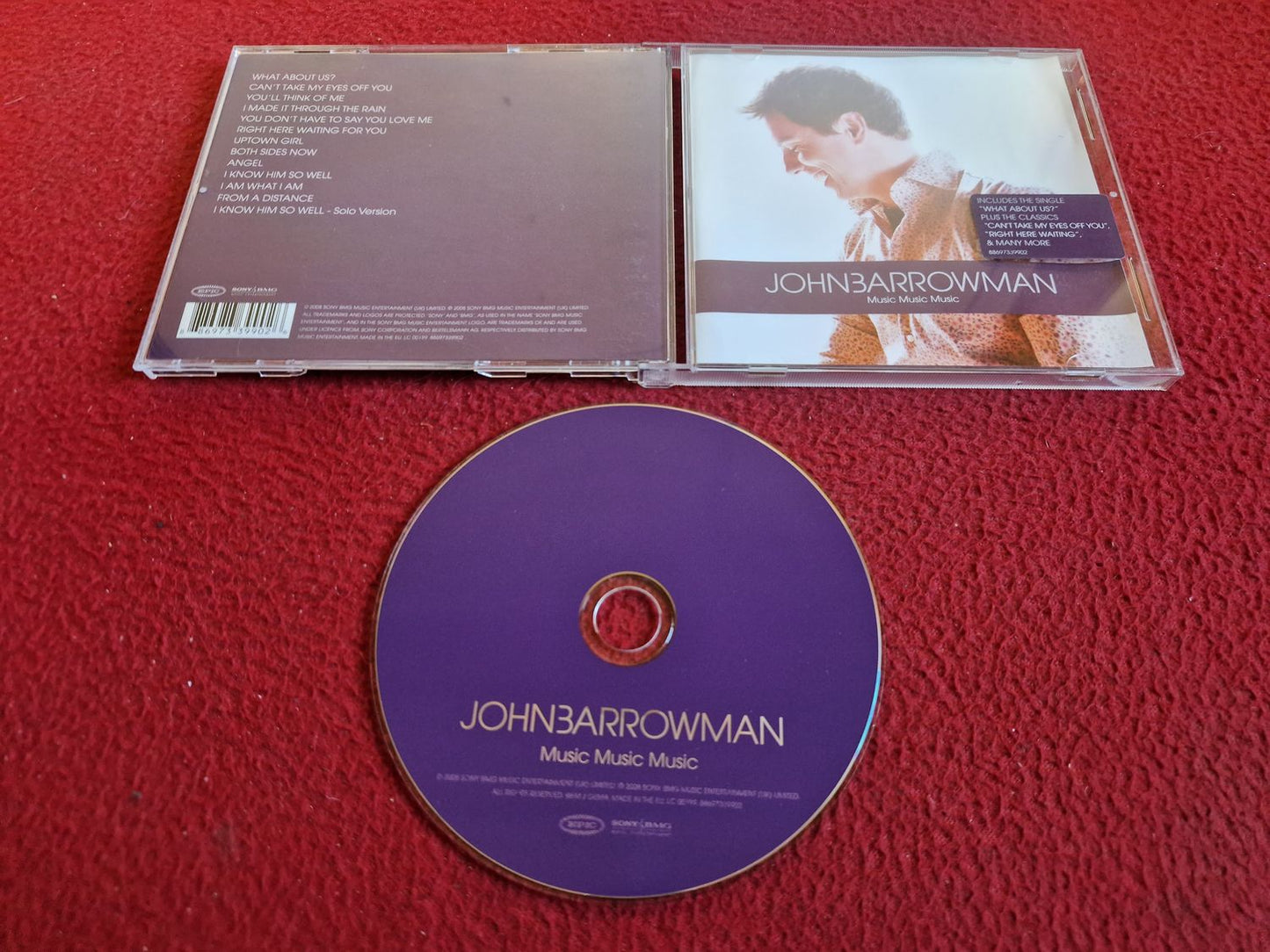 JOHN BARROWMAN MUSIC MUSIC MUSIC CD