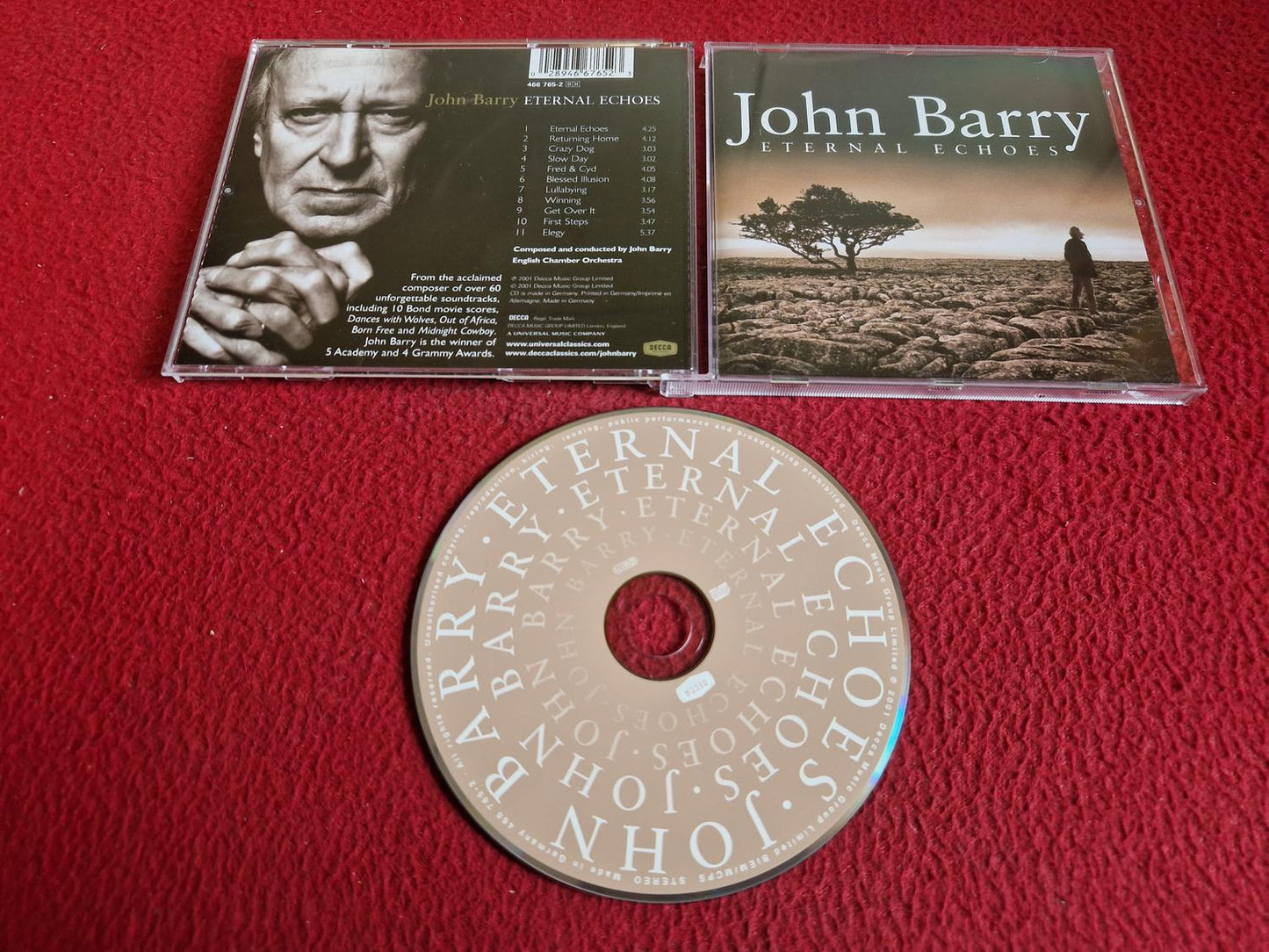 JOHN BARRY ETERNAL ECHOES CD