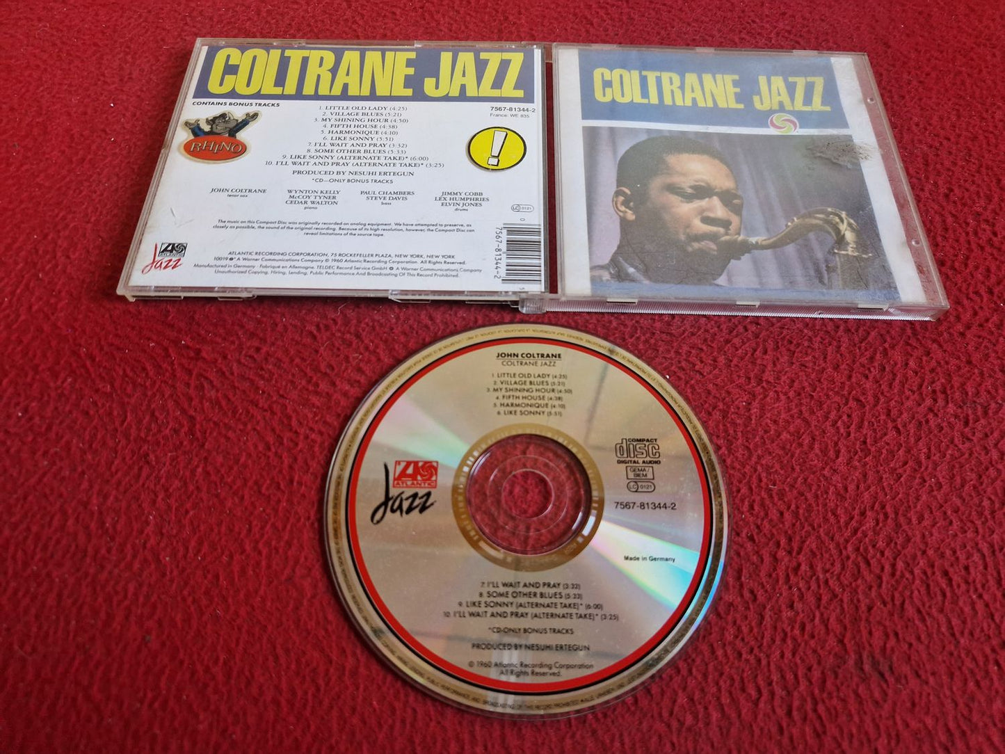JOHN COLTRANE - COLTRANE JAZZ CD
