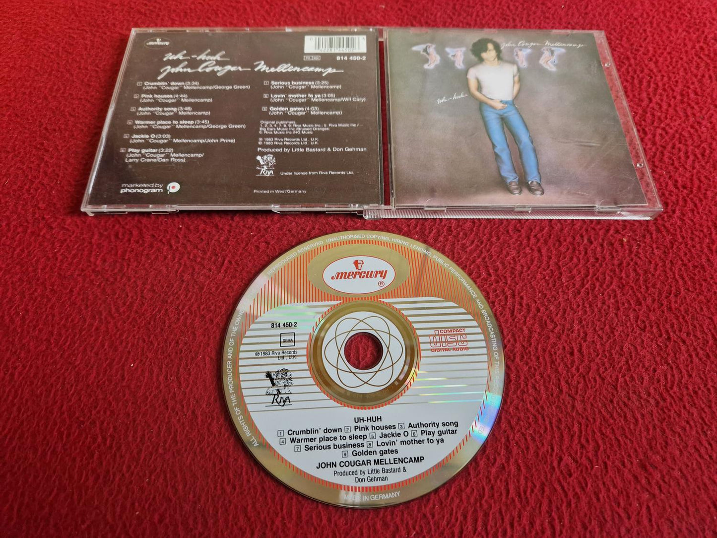 JOHN COUGAR MELLENCAMP UH-HUH CD