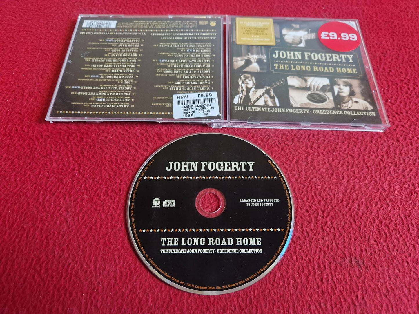 JOHN FOGERTY THE LONG ROAD HOME - ULTIMATE JOHN FOGERTY CREEDENCE COLLECTION CD