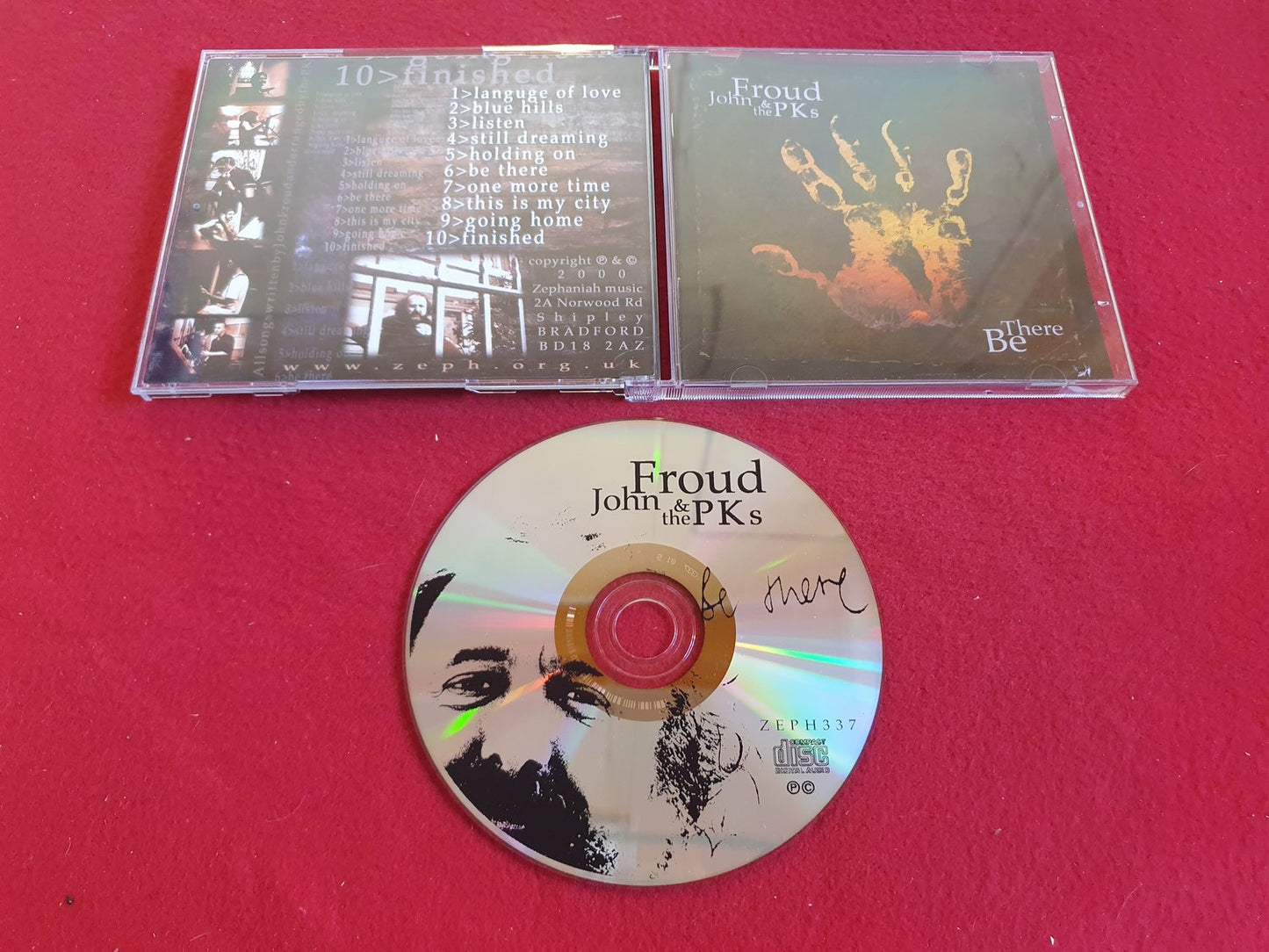 JOHN FROUD & THE PKS BE THERE till CD