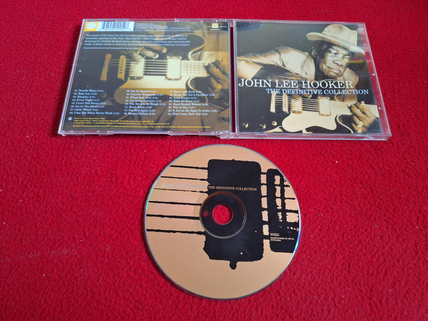 JOHN LEE HOOKER THE DEFINITIVE COLLECTION CD