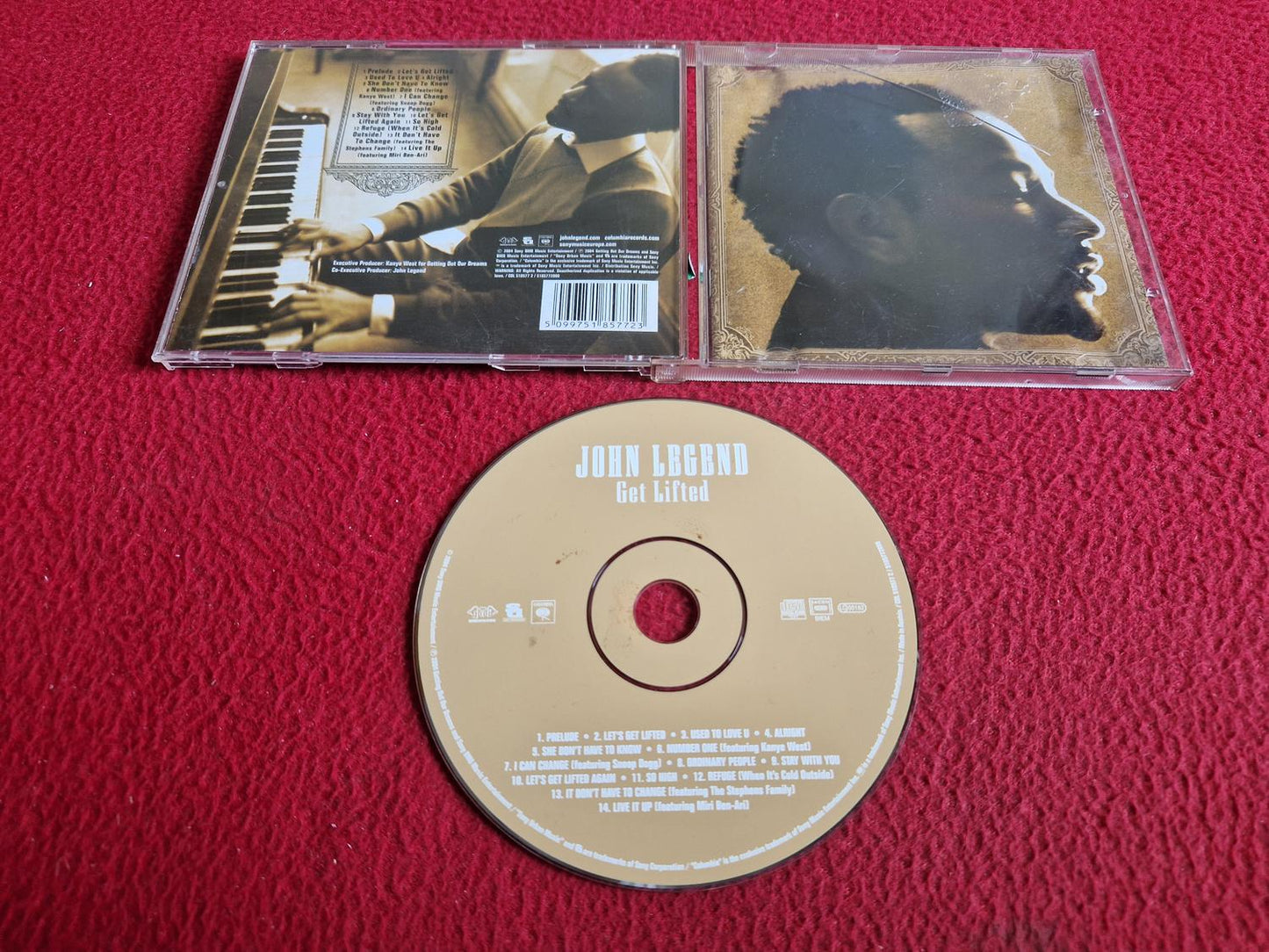 JOHN LEGEND GET LIFTED CD