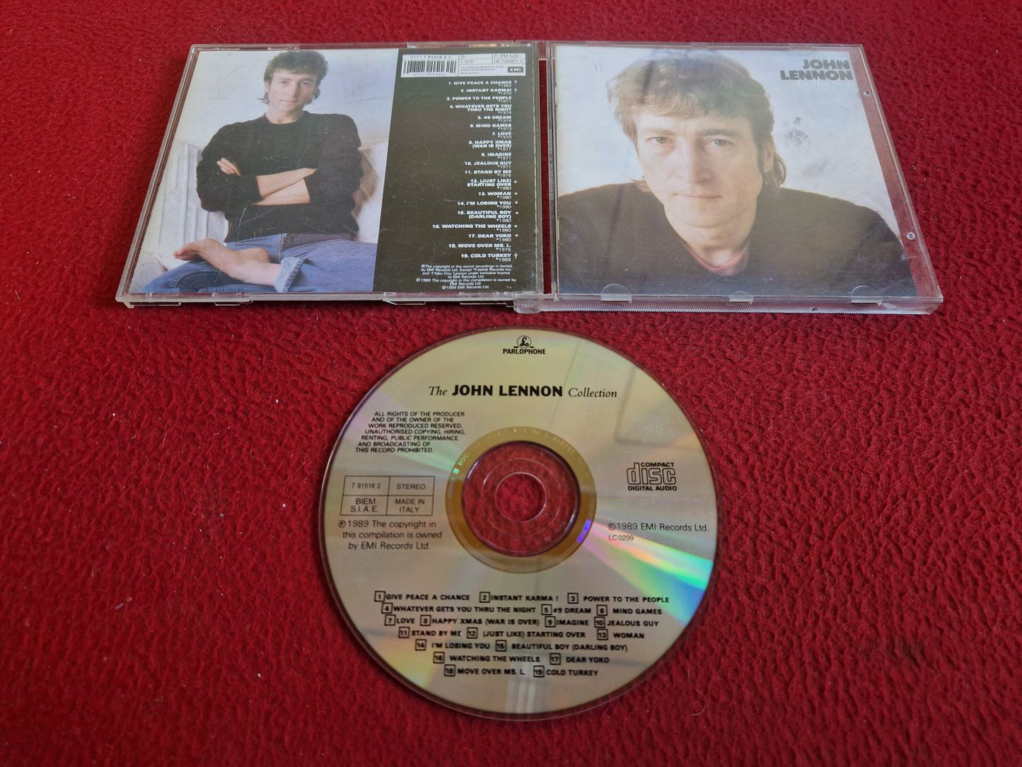 JOHN LENNON THE JOHN LENNON COLLECTION CD