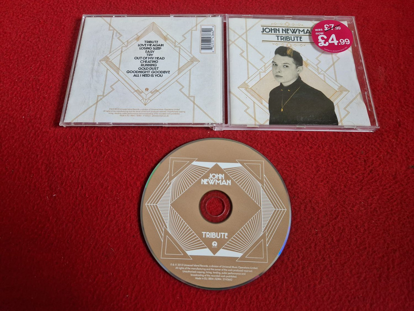 JOHN NEWMAN TRIBUTE till CD