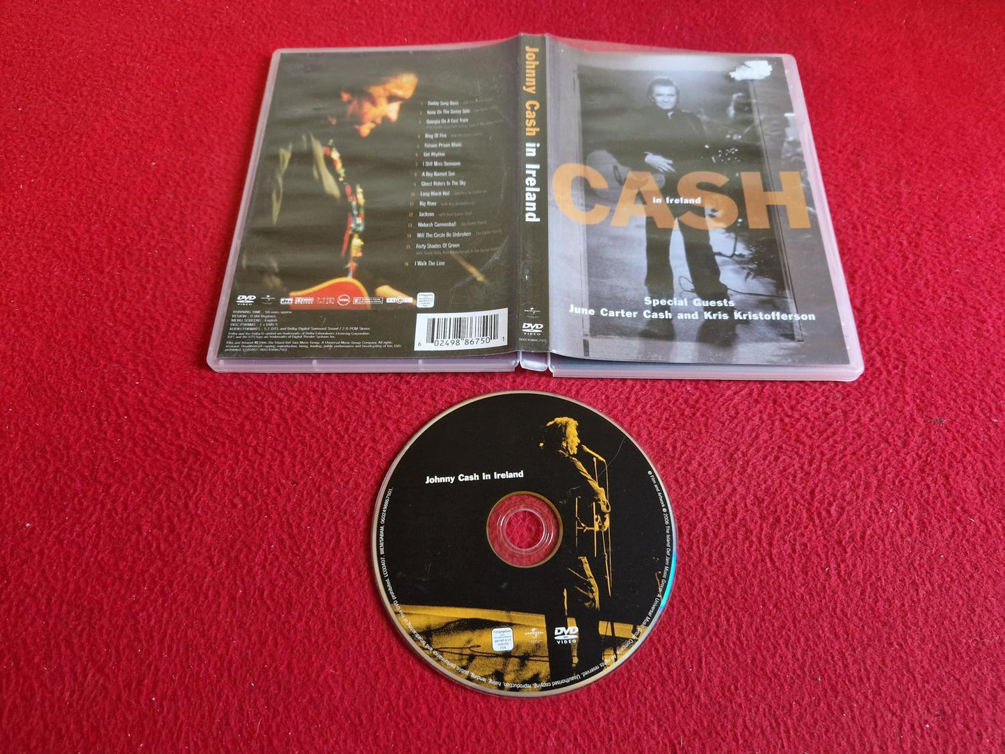 JOHNNY CASH IN IRELAND DVD