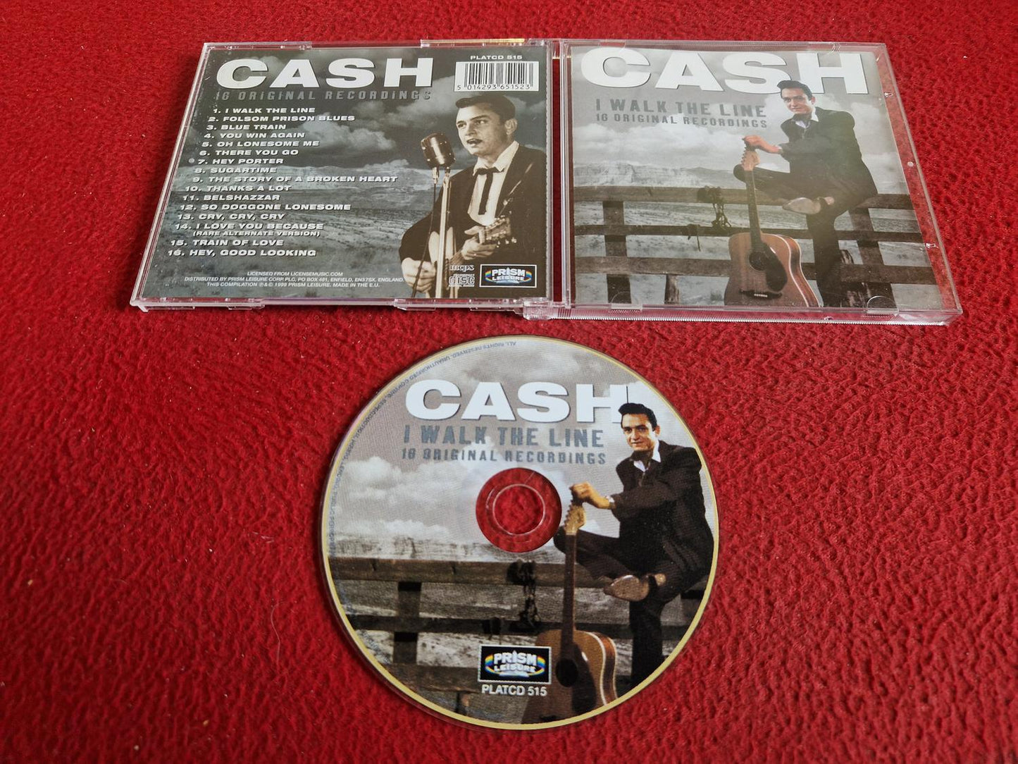 JOHNNY CASH I WALK THE LINE CD