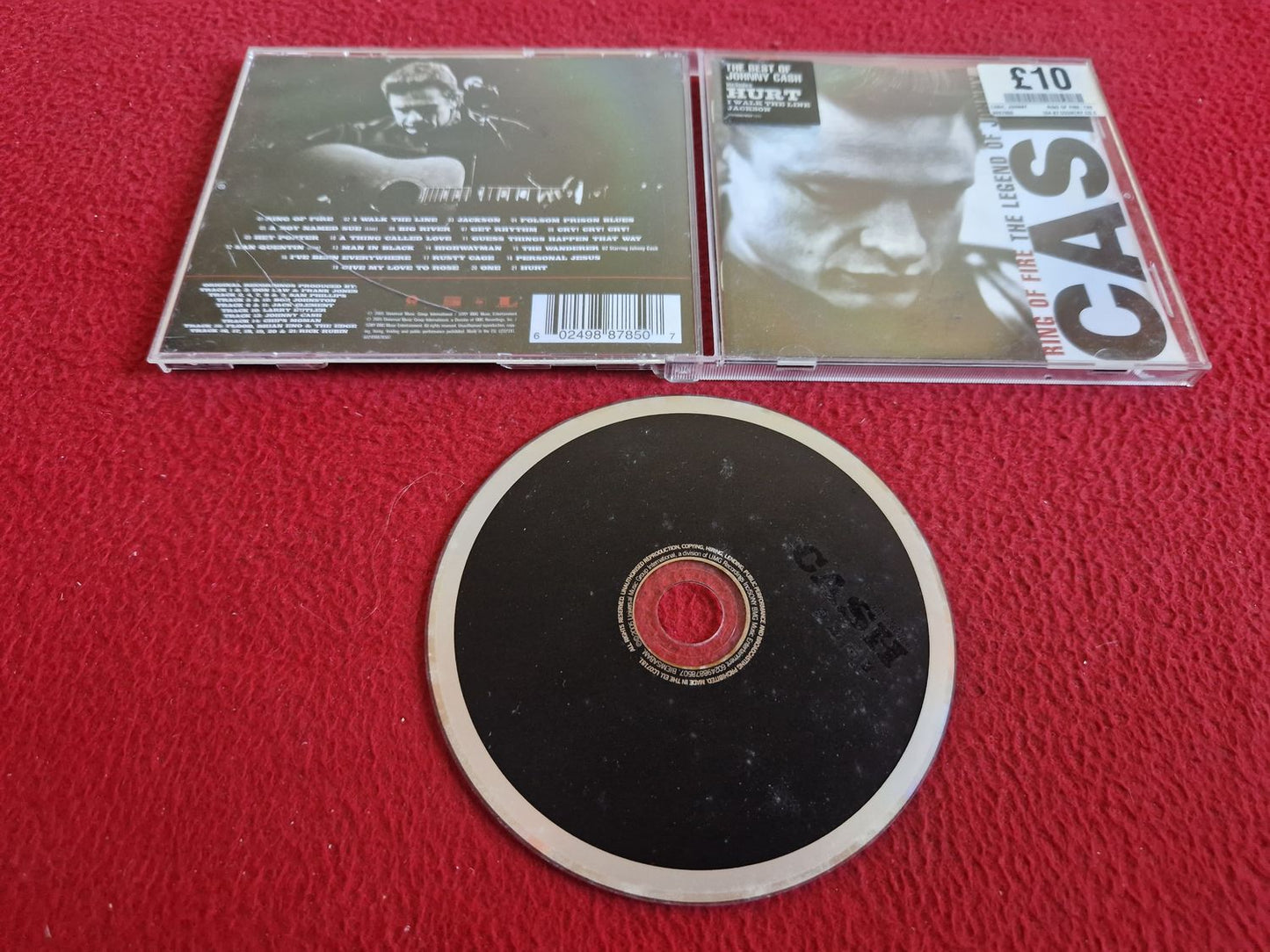 JOHNNY CASH RING OF FIRE THE LEGEND OF CD