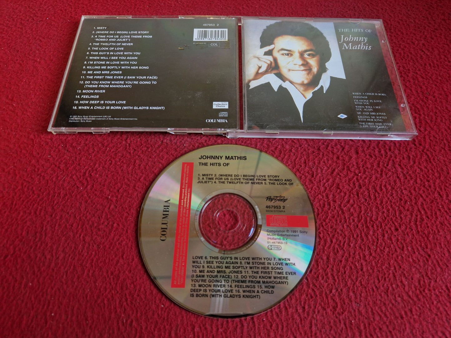 JOHNNY MATHIS THE BEST OF CD