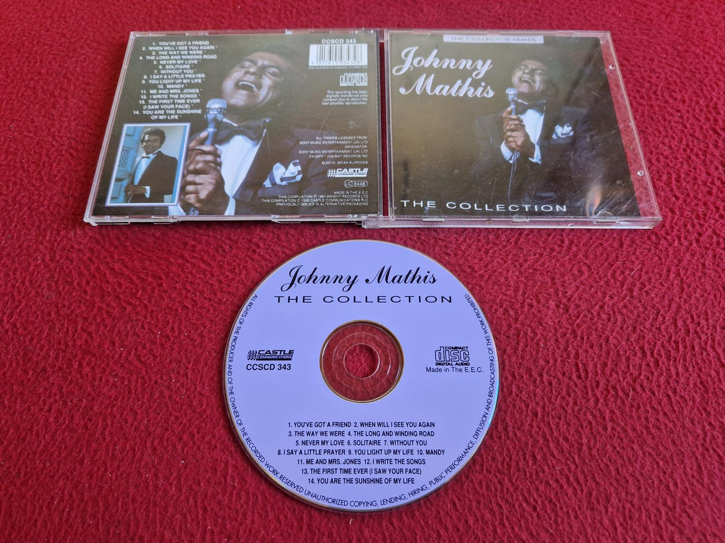 JOHNNY MATHIS THE COLLECTION CD