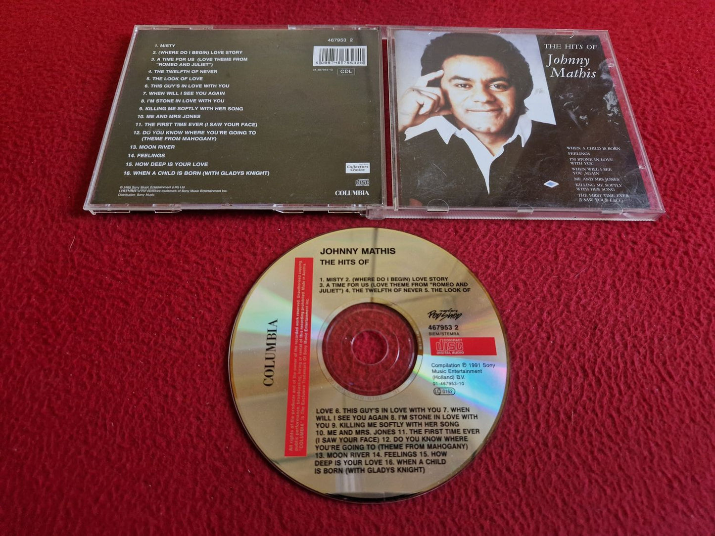 JOHNNY MATHIS THE HITS OF CD