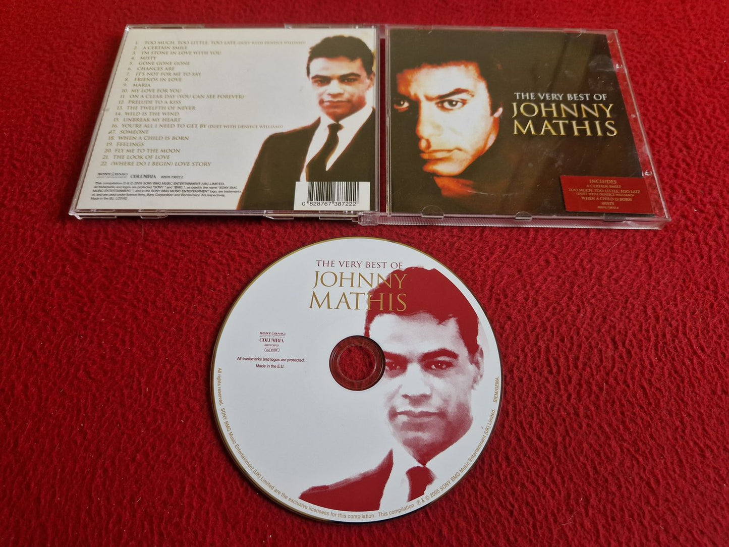 JOHNNY MATHIS THE VERY BEST OF CD