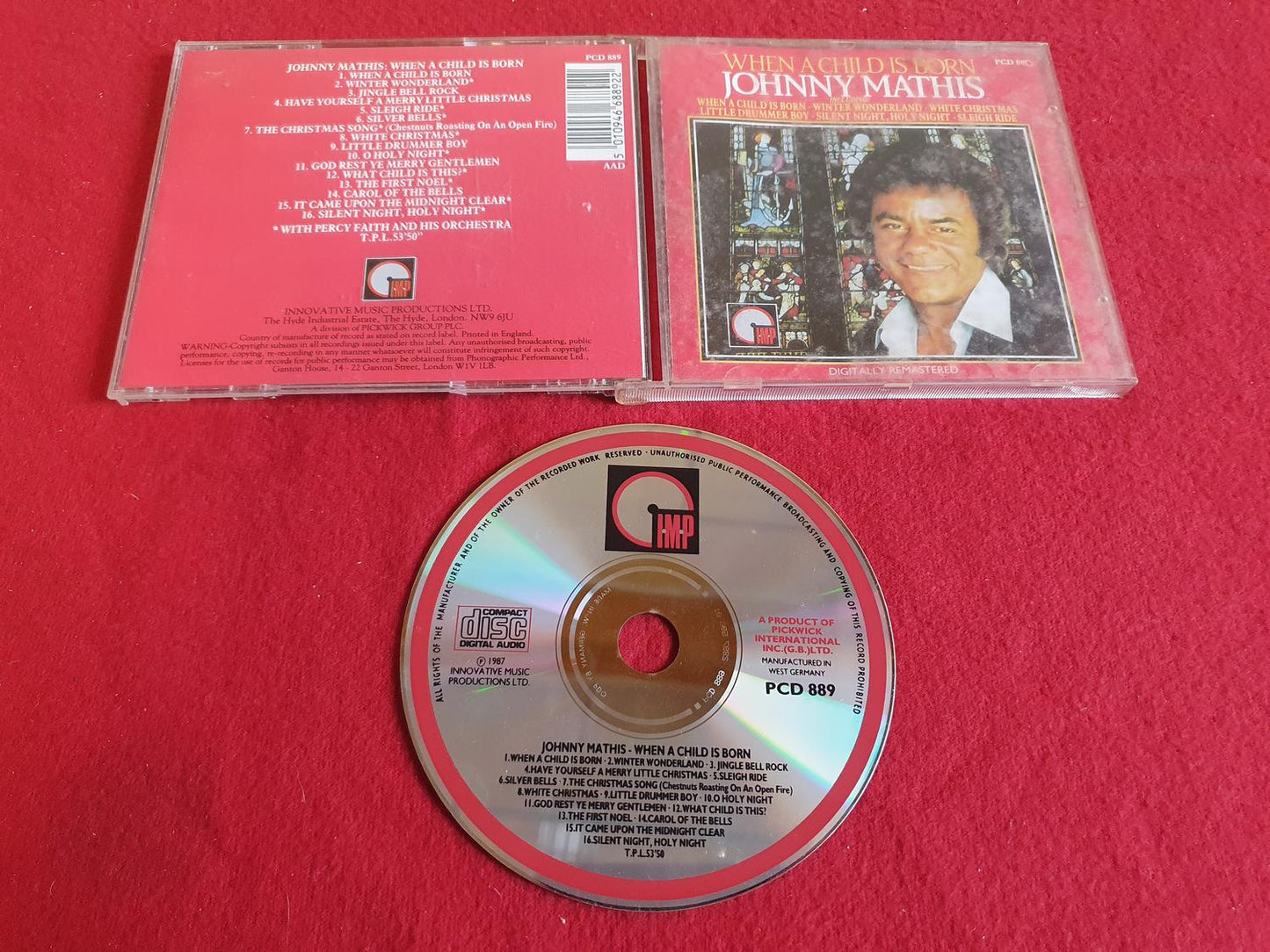 JOHNNY MATHIS WHEN A CHILD IS BORN till CD