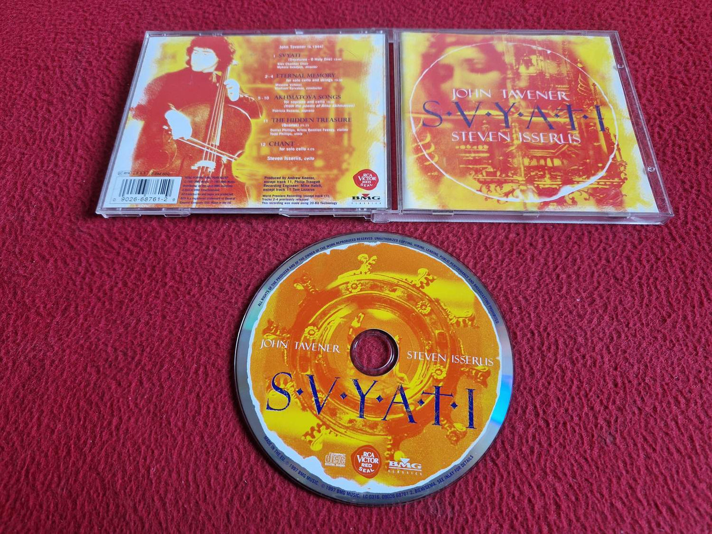 JOHN TAVENER STEVEN ISSERUES SVYATI CD