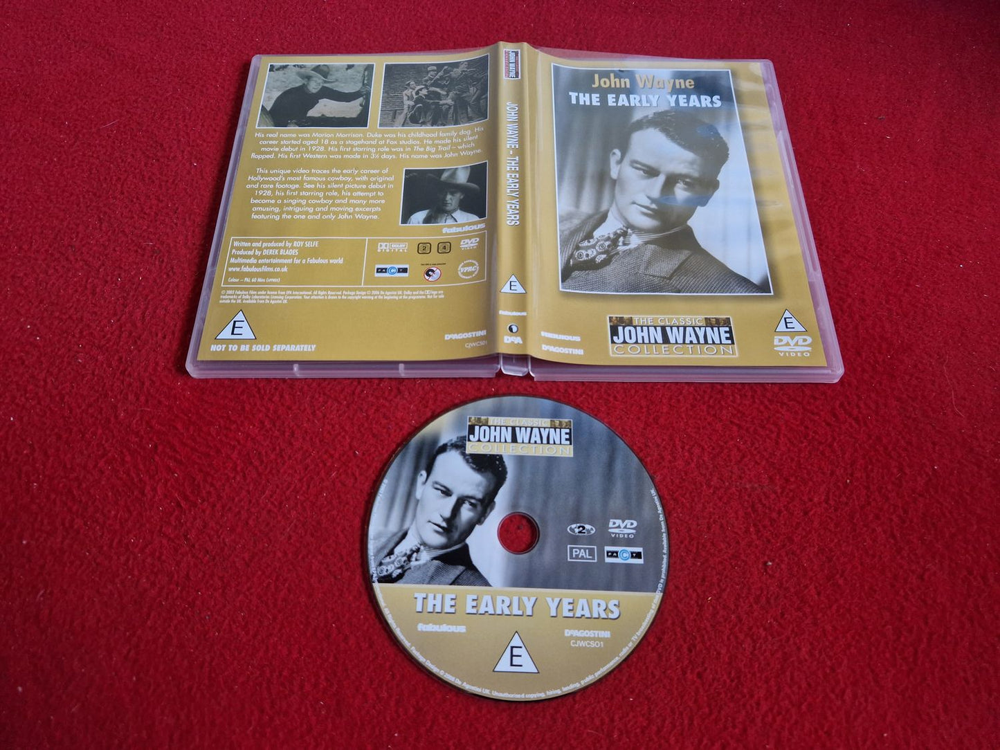 JOHN WAYNE - THE EARLY YEARS DVD