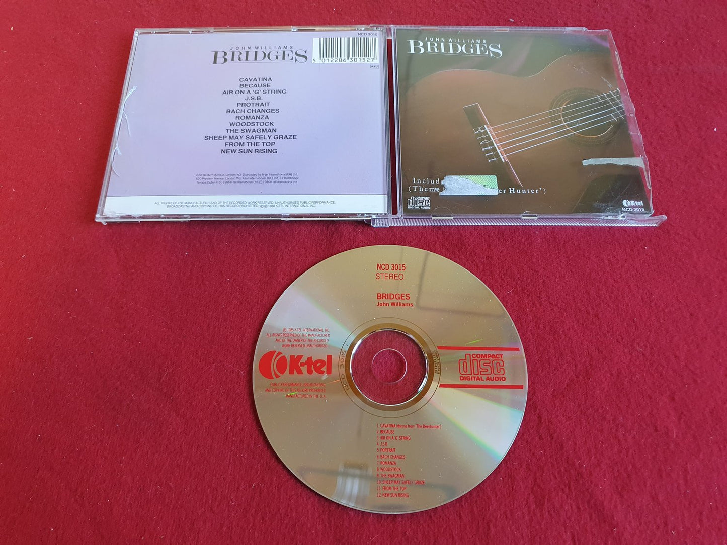 JOHN WILLIAMS BRIDGES till CD