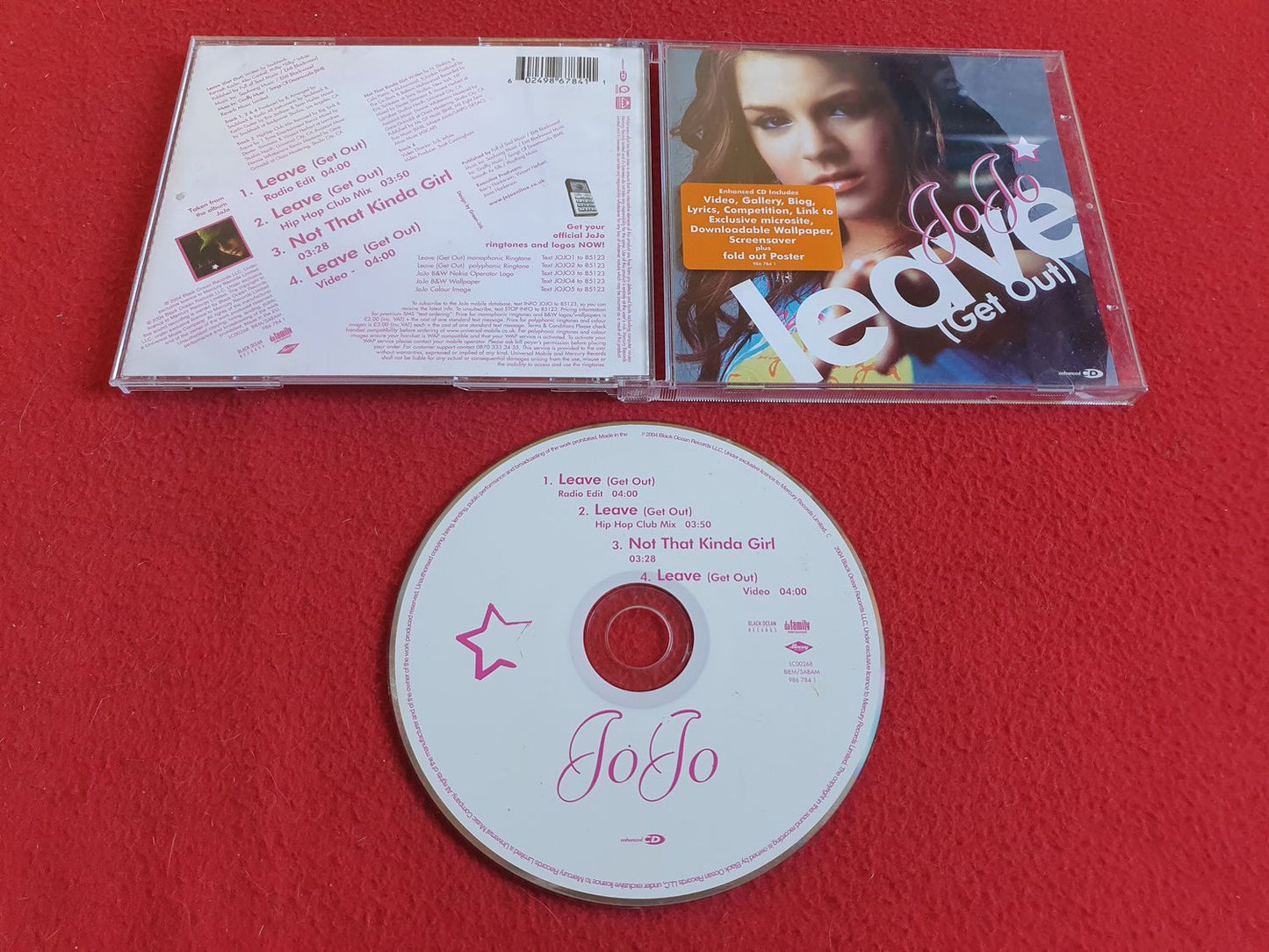 JOJO LEAVE (GET OUT) till CD