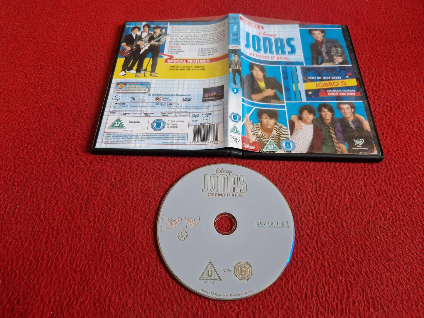 JONAS KEEPING IT REAL DVD