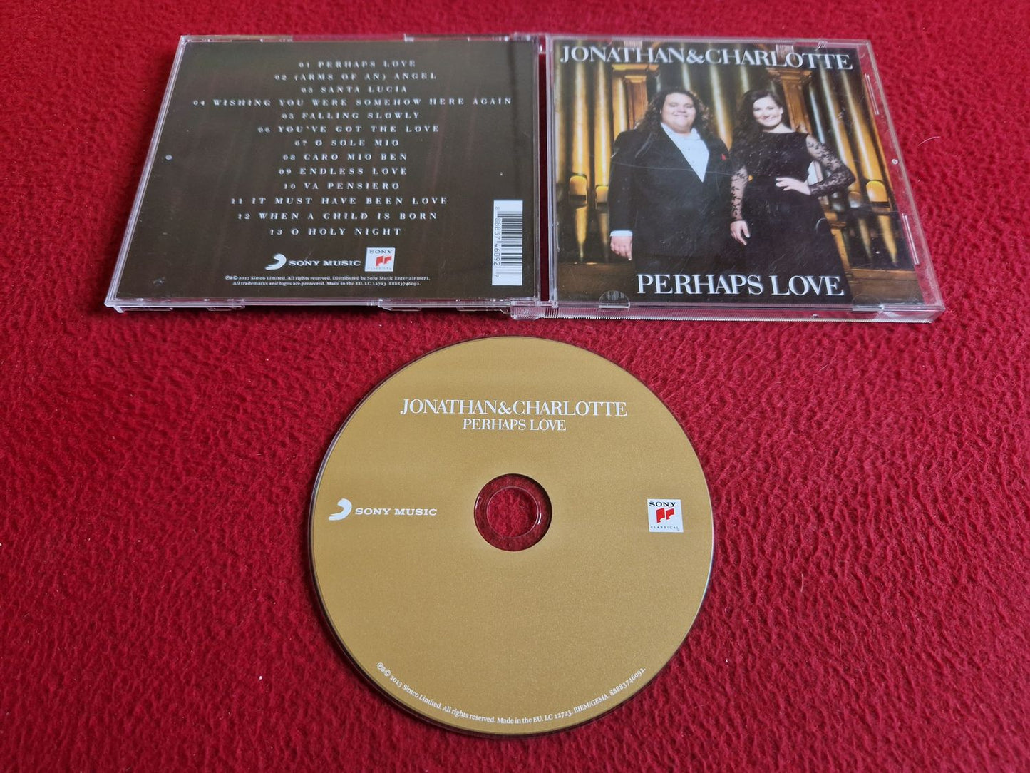 JONATHAN & CHARLOTTE PERHAPS LOVE CD