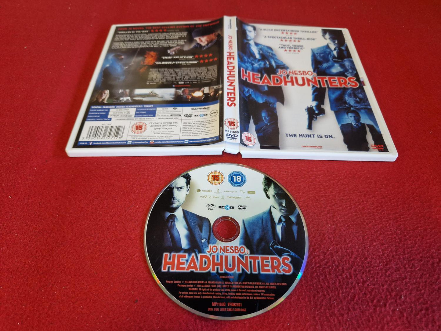 JO NESBO HEADHUNTERS till DVD