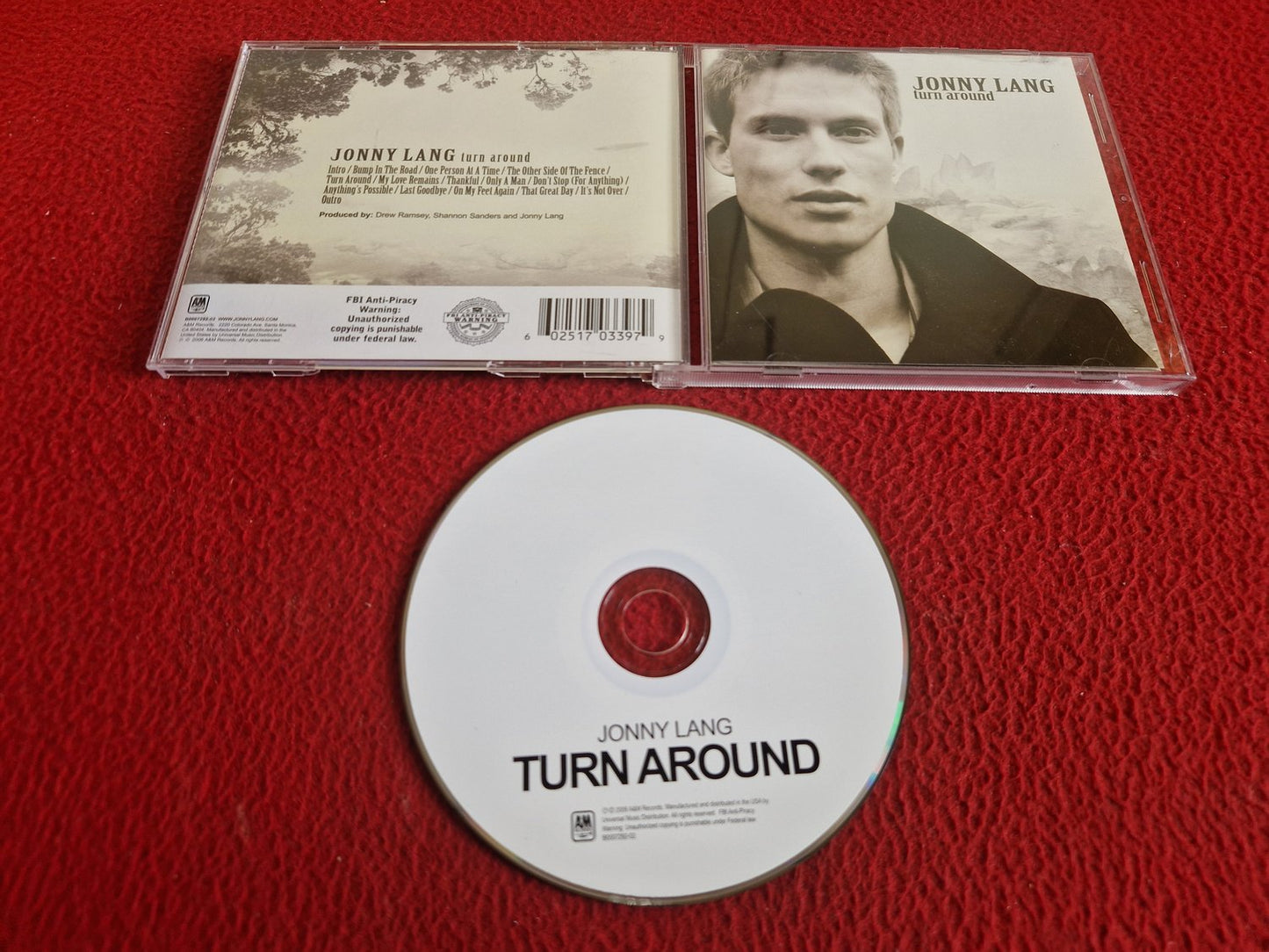 JONNY LANG TURN AROUND CD