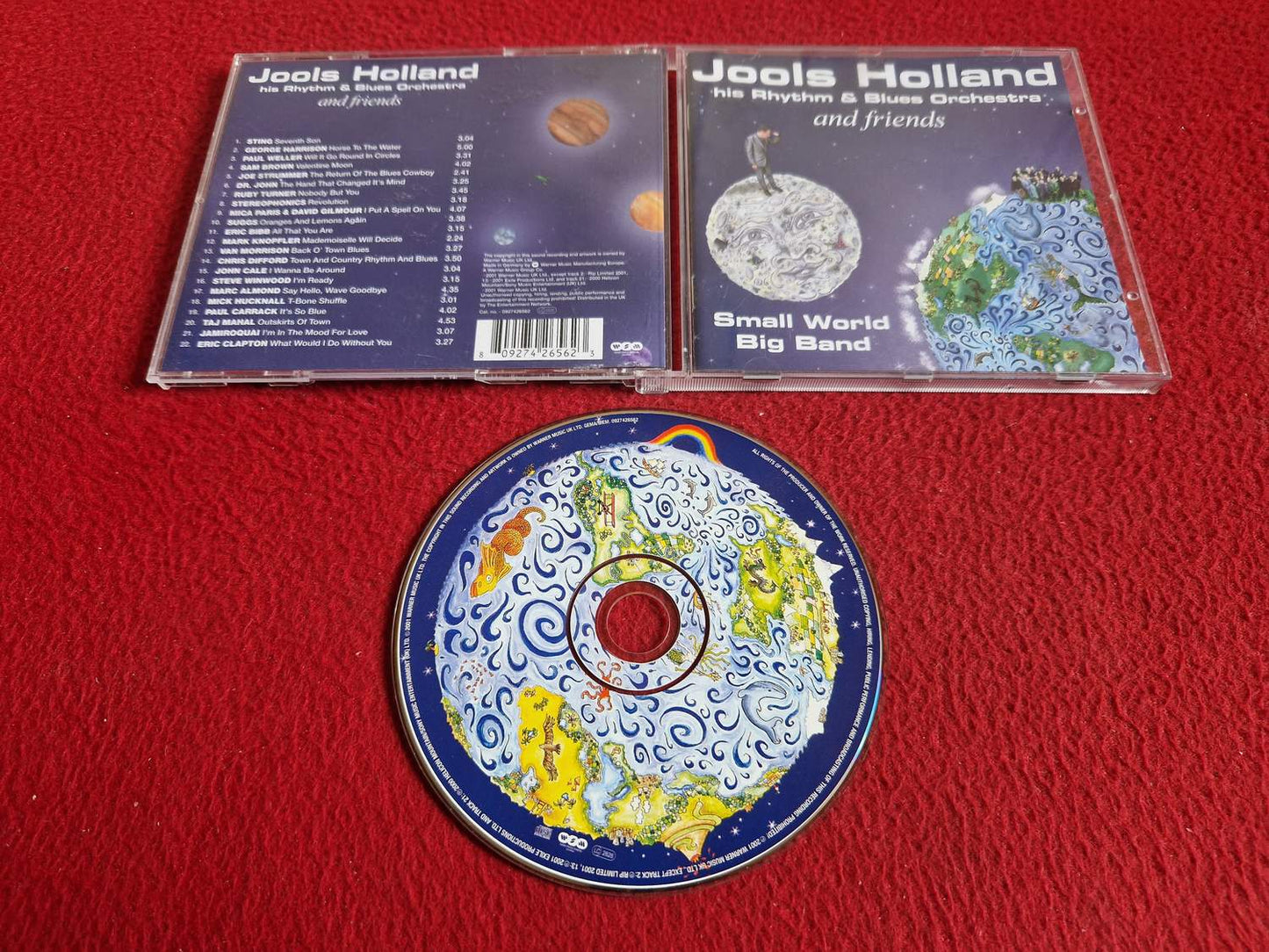 JOOLS HOLLAND HIS RHYTHM & BLUES ORCHESTRA AND FRIENDS SMALL WORLD BIG BAND CD