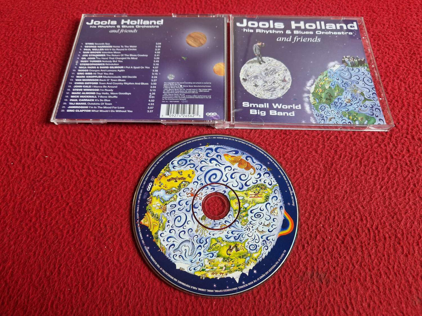 JOOLS HOLLAND & HIS RHYTHM & BLUES ORCHESTRA AND FRIENDS SMALL WORLD BIG BAND CD