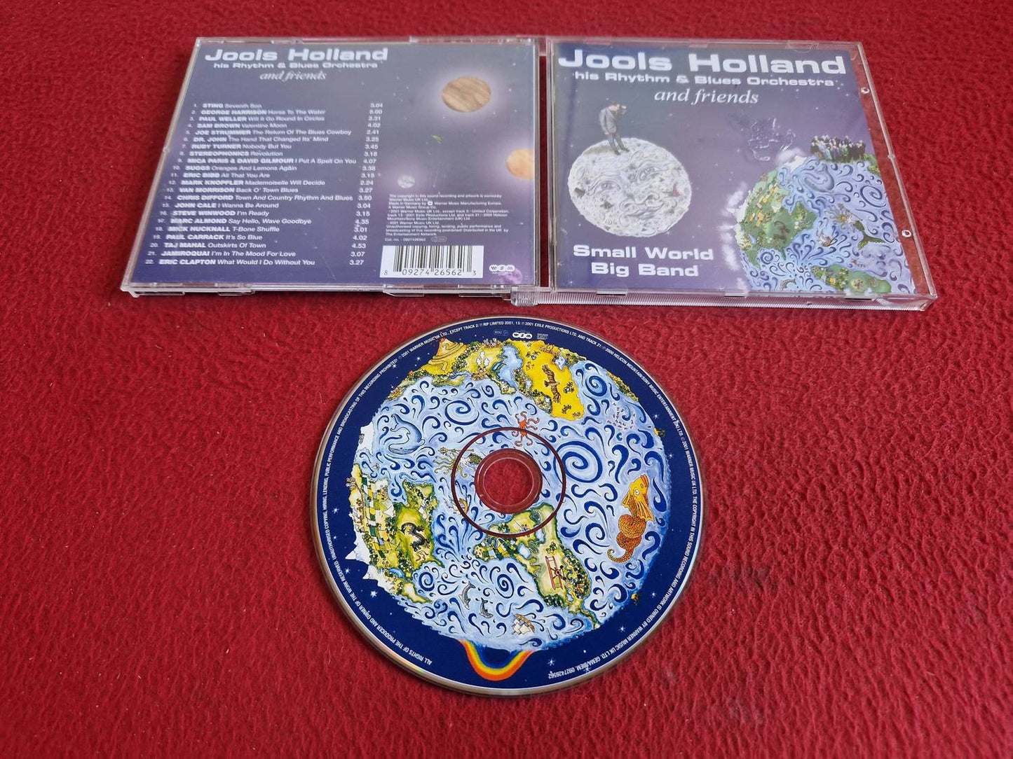 JOOLS HOLLAND HIS RHYTHM & BLUES ORCHESTRA AND FRIENDS SMALL WORLD BIG BAND CD