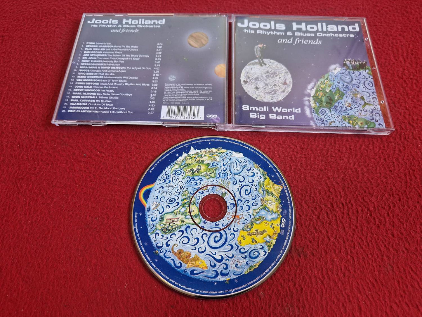 JOOLS HOLLAND HIS RHYTHM & BLUES ORCHESTRA AND FRIENDS SMALL WORLD BIG BAND CD
