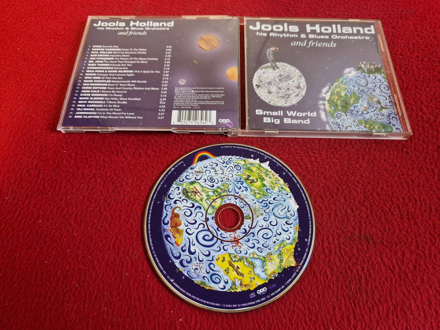 JOOLS HOLLAND & HIS RHYTHM & BLUES ORCHESTRA AND FRIENDS SMALL WORLD BIG BAND CD