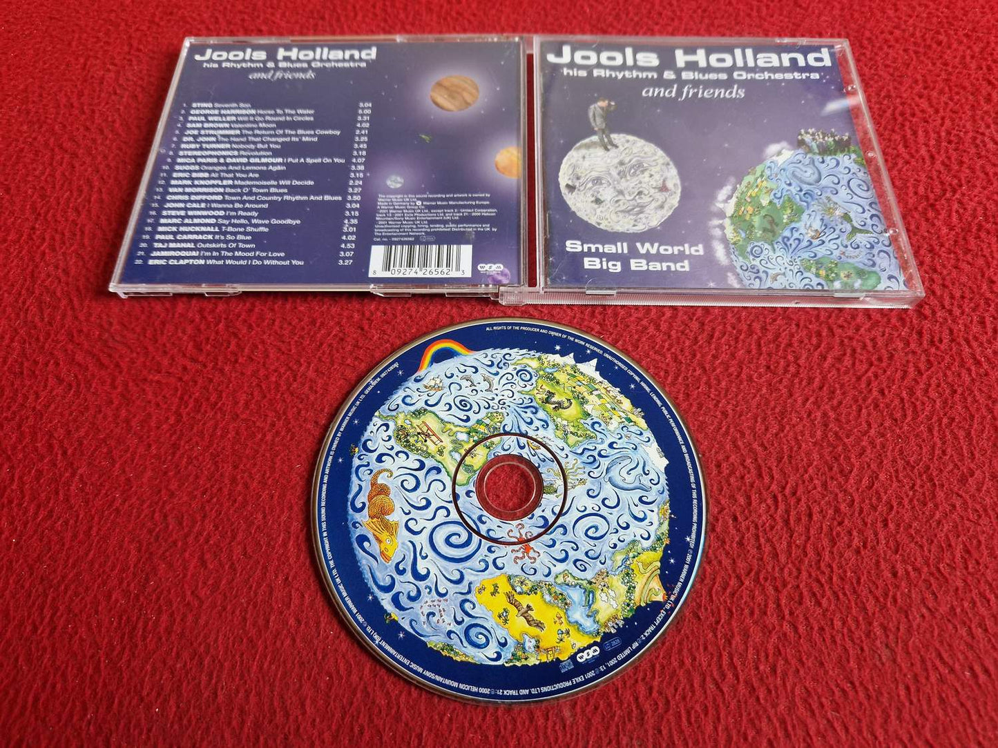 JOOLS HOLLAND HIS RHYTHM & BLUES ORCHESTRA AND FRIENDS SMALL WORLD BIG BAND CD