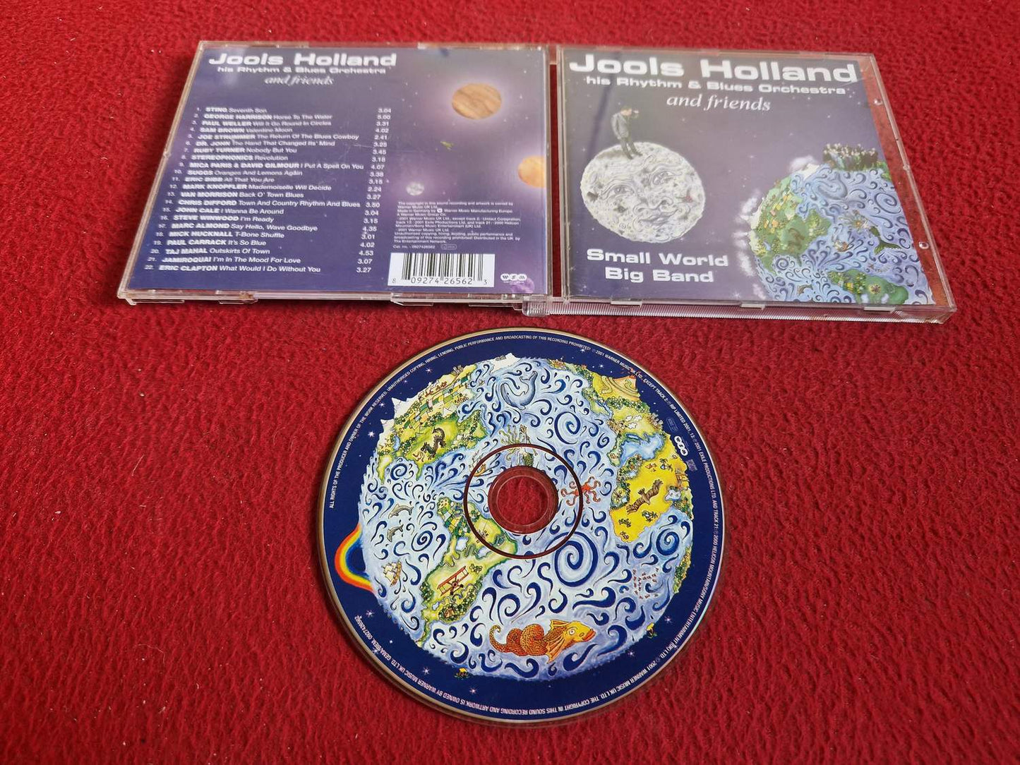 JOOLS HOLLAND HIS RHYTHM & BLUES ORCHESTRA AND FRIENDS SMALL WORLD BIG BAND CD