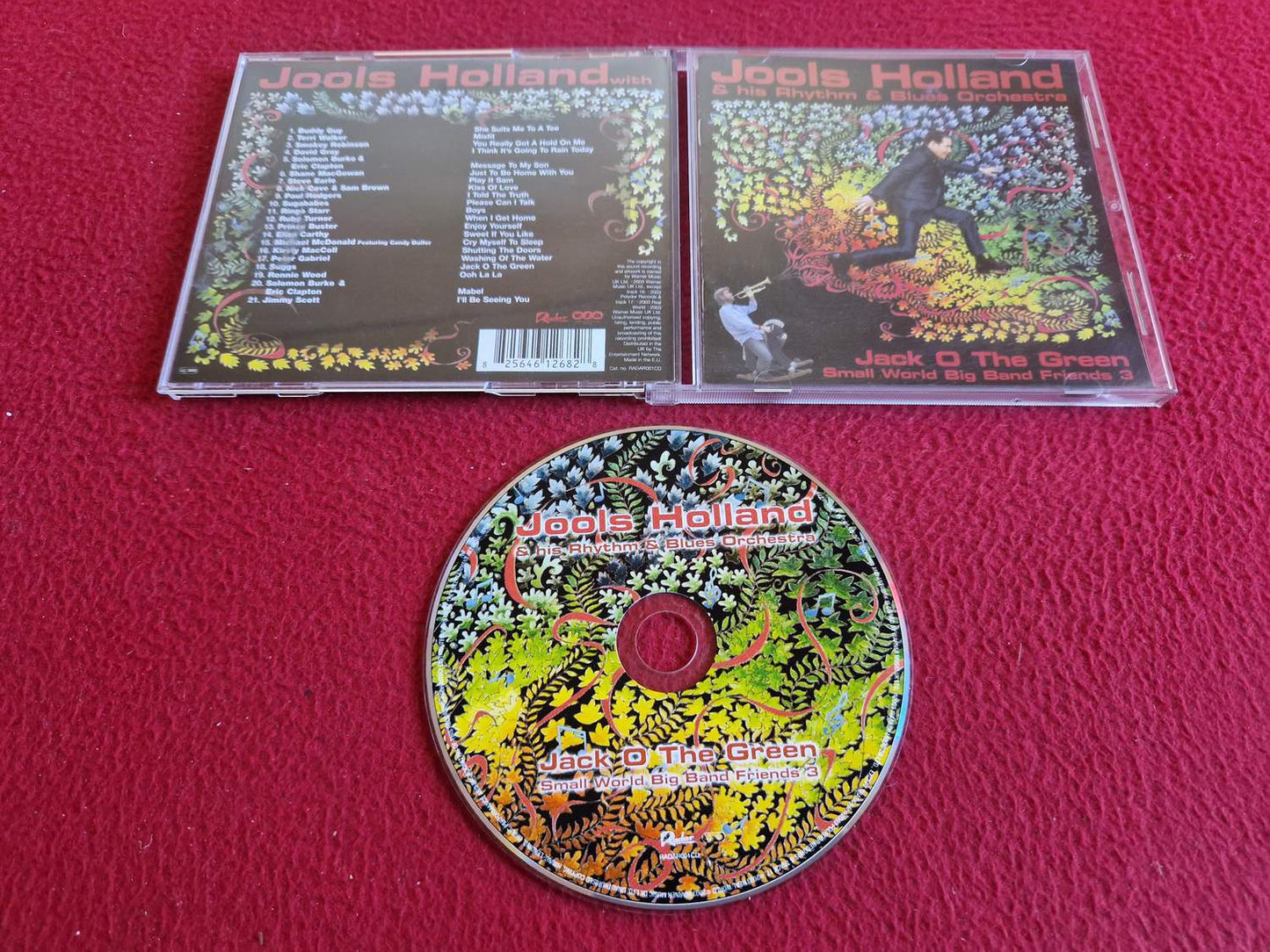 JOOLS HOLLAND & HIS RHYTHM & BLUES ORCHESTRA JACK O THE GREEN: SMALL WORLD CD