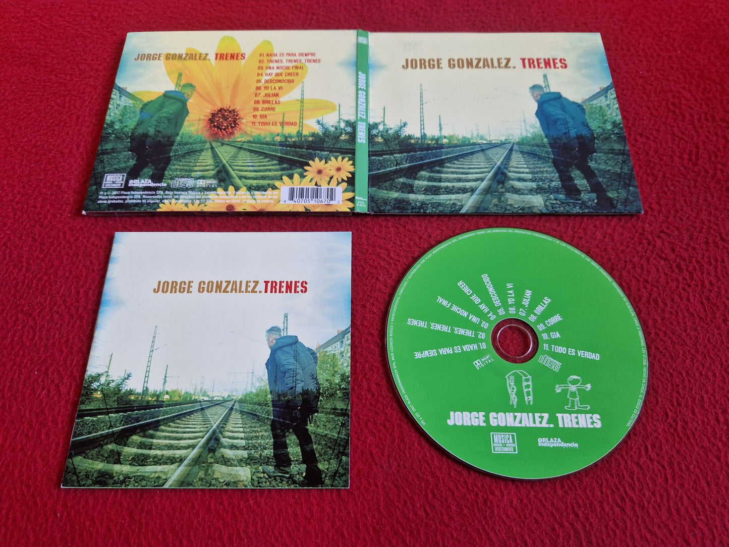JORGE GONZALEZ TRENES CD