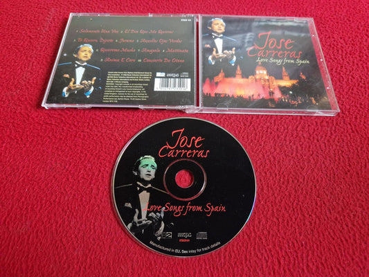 JOSE CARRERAS LOVE SONGS FROM SPAIN CD