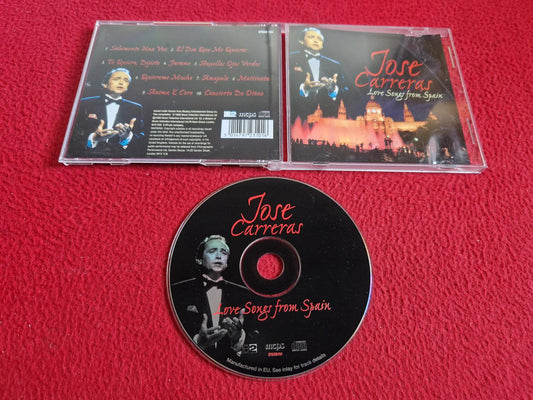 JOSE CARRERAS LOVE SONGS FROM SPAIN CD