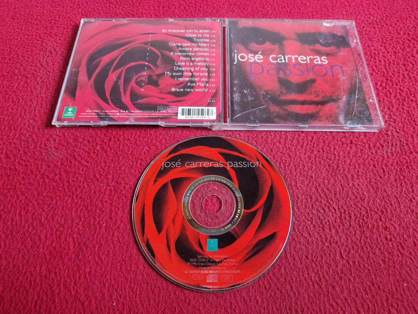 JOSE CARRERAS PASSION CD