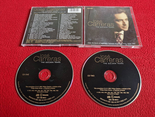 JOSE CARRERAS THE GOLDEN YEARS CD