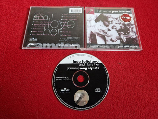 JOSE FELICIANO AND I LOVE HER CD