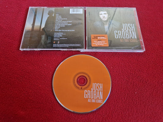 JOSH GROBAN ALL THAT ECHOES CD