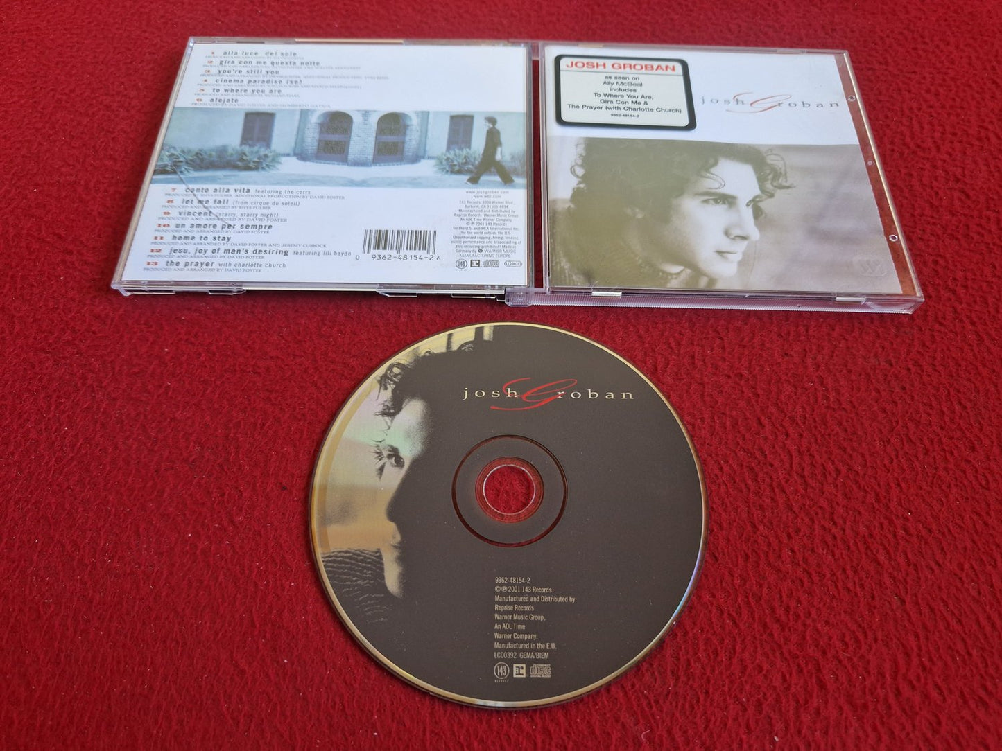 JOSH GROBAN - JOSH GROBAN CD