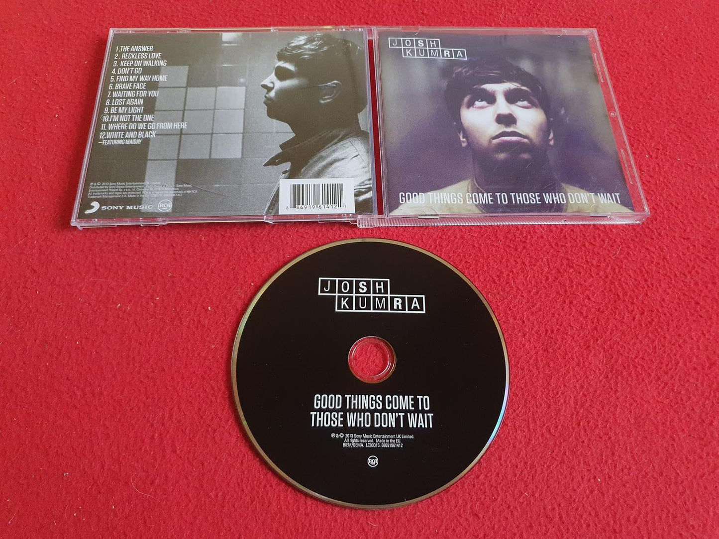 JOSH KUMRA GOOD THINGS COME TO THOSE WHO DON'T WAIT till CD