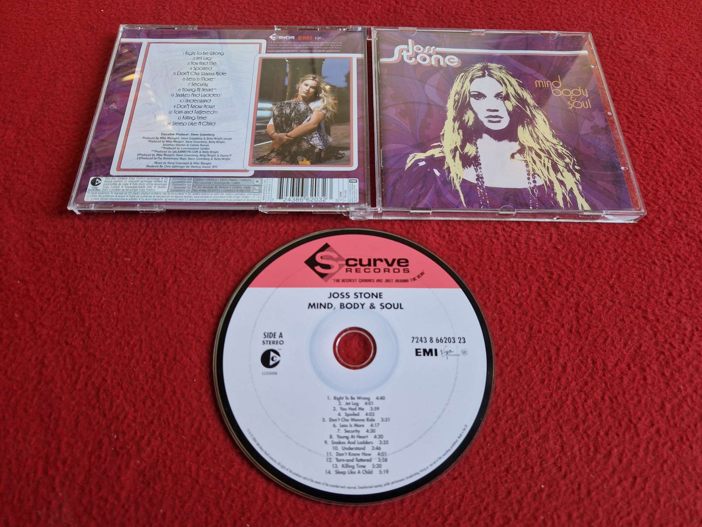 JOSS STONE MIND BODY & SOUL CD