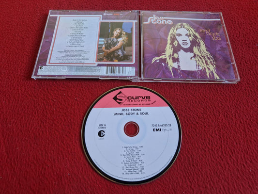 JOSS STONE MIND BODY & SOUL CD