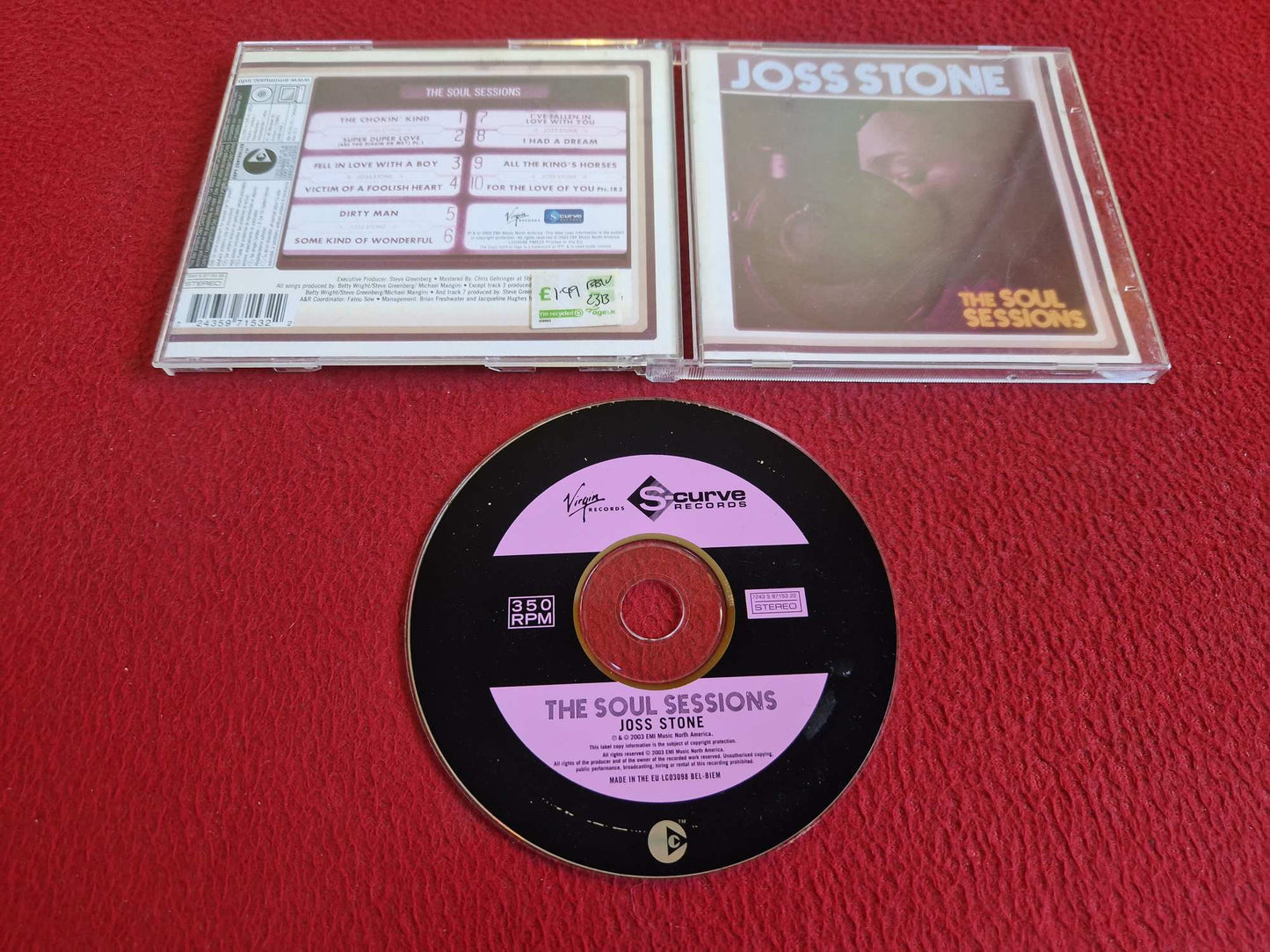 JOSS STONE THE SOUL SESSIONS CD