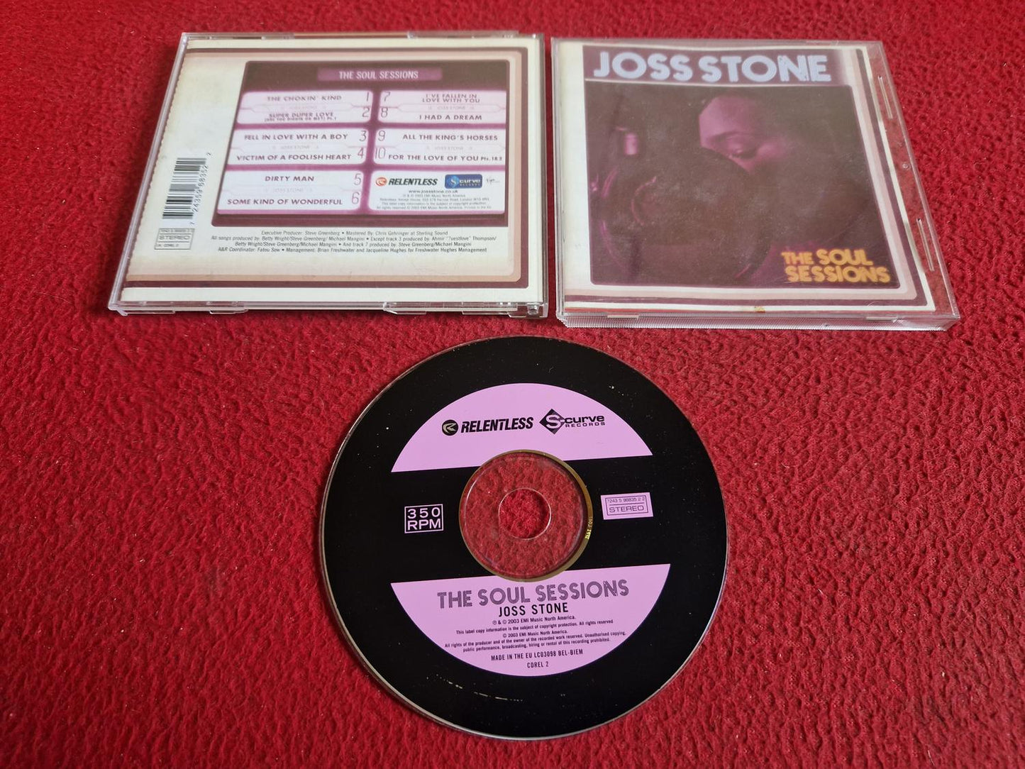 JOSS STONE THE SOUL SESSIONS CD