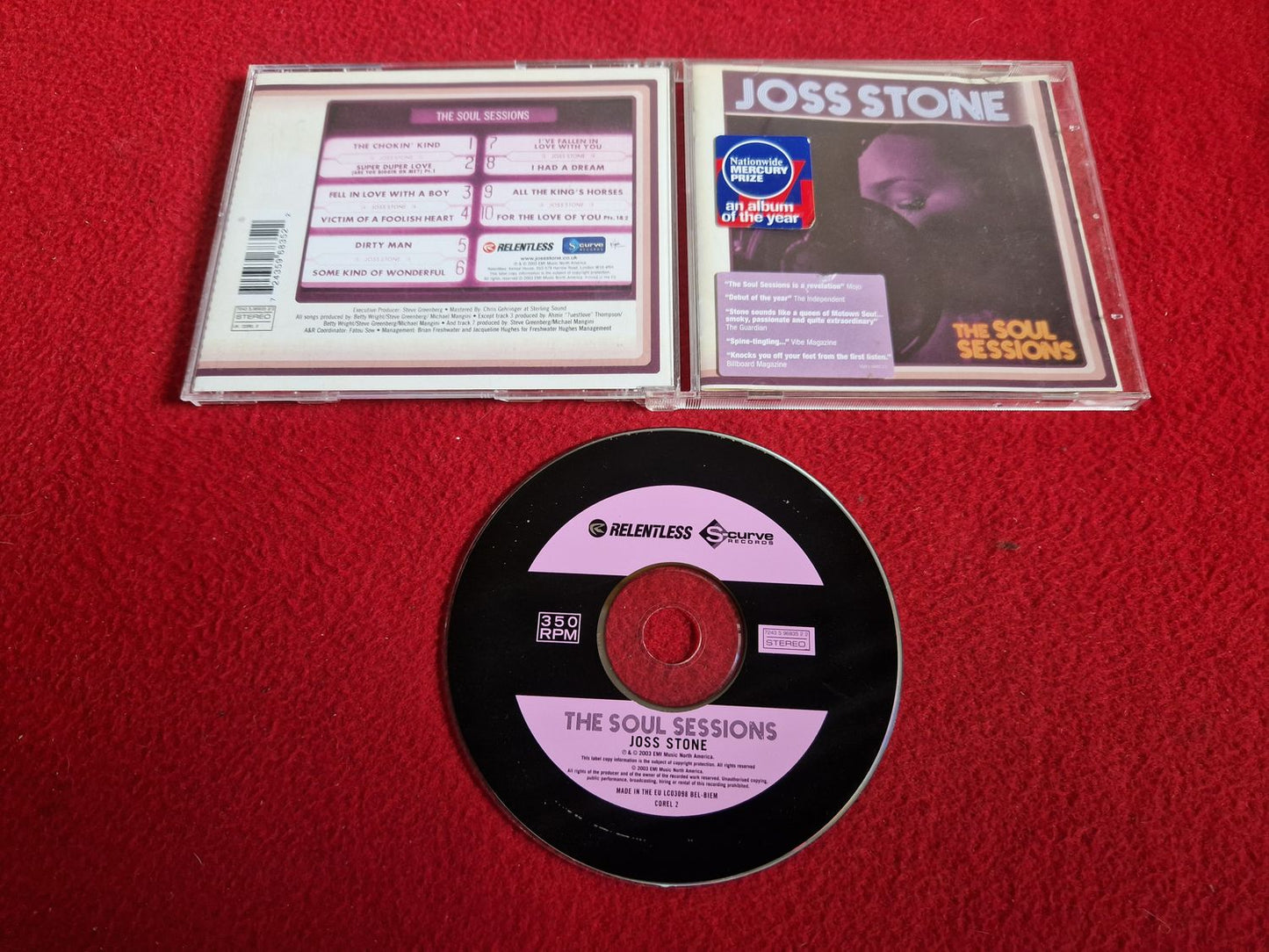 JOSS STONE THE SOUL SESSIONS CD